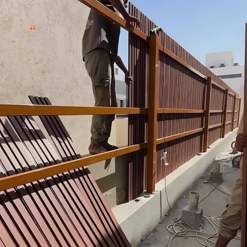 تركيب سواتر بديل الخشب