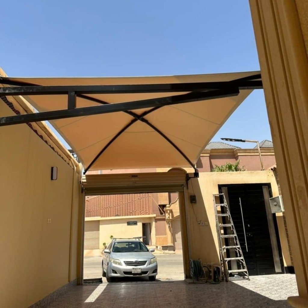 تركيب مظلة سيارات 