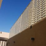 تركيب ساتر بلاستيك مجدول