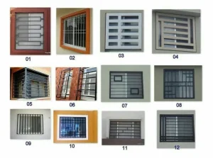 شبابيك حديد حماية نوافذ منازل